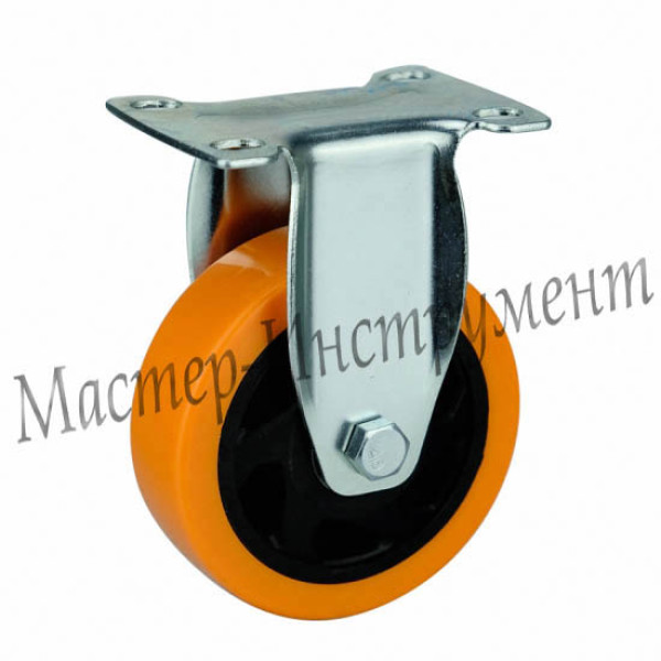 4021125 PVC Колесо большегрузное полиуретановое неповоротное (Medium) 125 мм 4021125 PVC Колесо большегрузное полиуретановое неповоротное (Medium) 125 мм